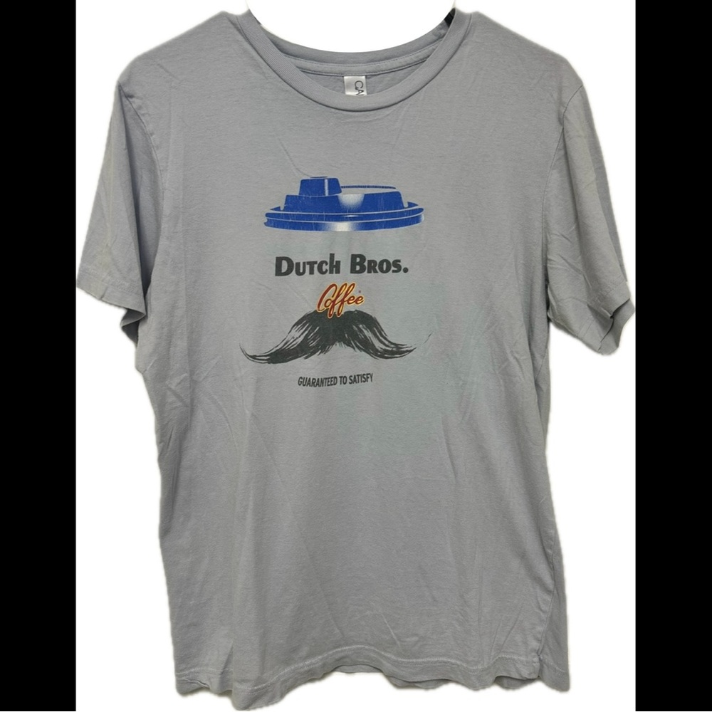 Dutch Bros *old school* Mustache T-shirt